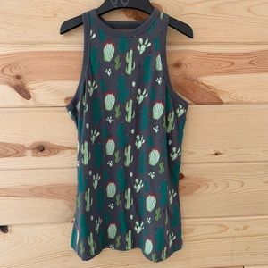 Rock & Roll cowgirl cactus tank top nwot S